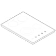 Cooktop Main Top Assembly for Kenmore 79044063400 - Part 318079390