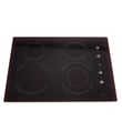 Cooktop Main Top (black) for Kenmore 79042731400 - Part 318079398