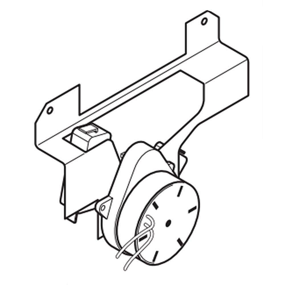 Part #318095959, Range Oven Door Lock Motor / 7.95 x 5.90 x 2.45
