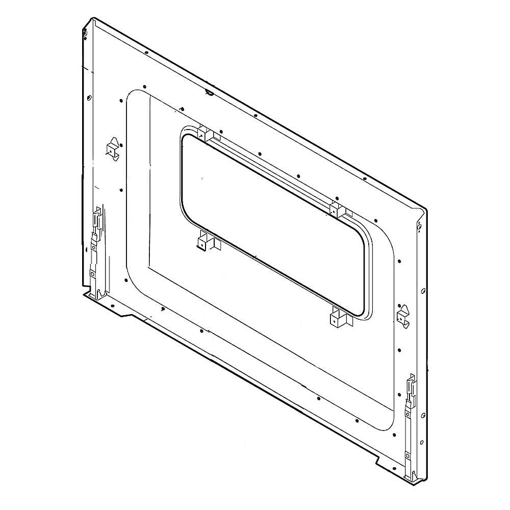 Kenmore Elite Part #318157211, Range Oven Door Liner | 34.70 x 25.60 x 3.80