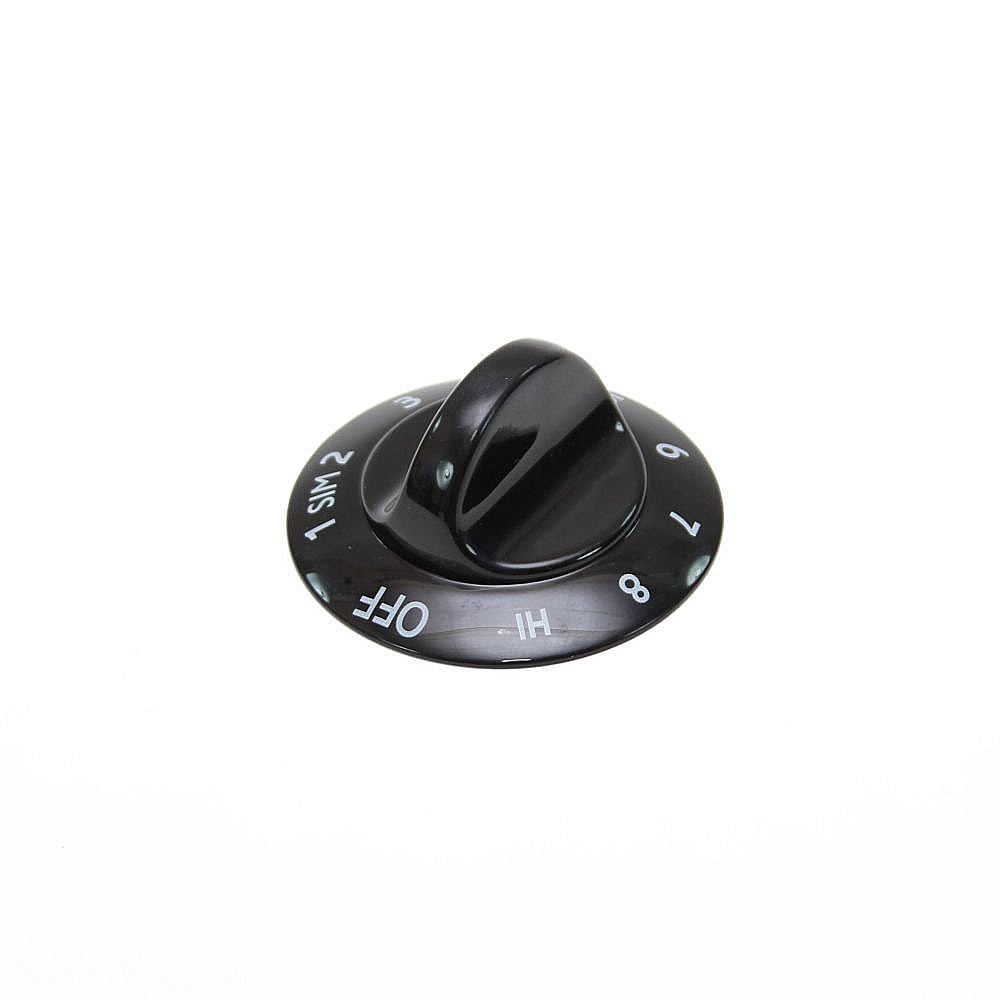 Frigidaire Part #318164505, Cooktop Burner Knob | 2.40 x 2.40 x 1.15