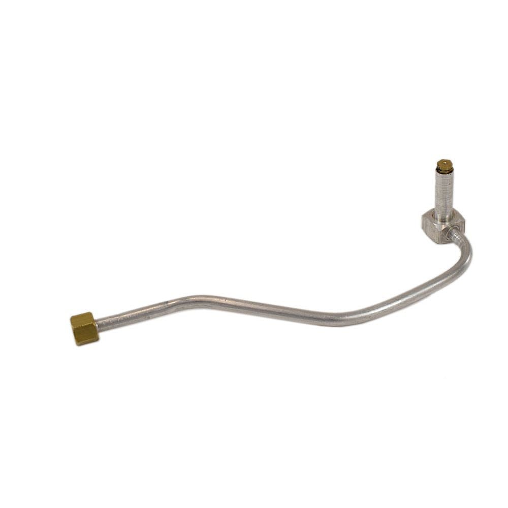 Kenmore Part #318167702, Cooktop Burner Tube And Orifice, Right Rear | 7.85 x 2.05 x 1.55