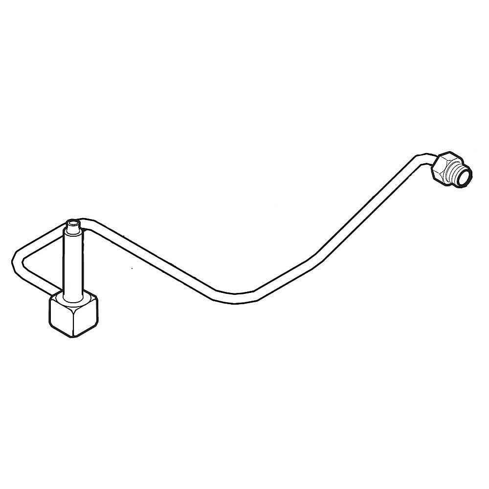 Kenmore Part #318167716, Range Surface Burner Supply Tube | 9.20 x 3.65 x 1.70
