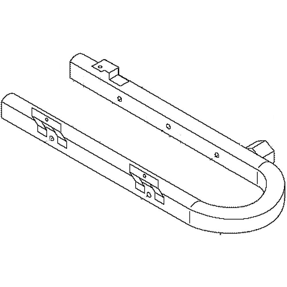 Kenmore Part #318177207, Manifold Pipe | 13.30 x 5.90 x 1.55