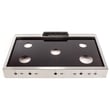 Range Main Top (black) for Kenmore Elite 79075403500 - Part 318185210