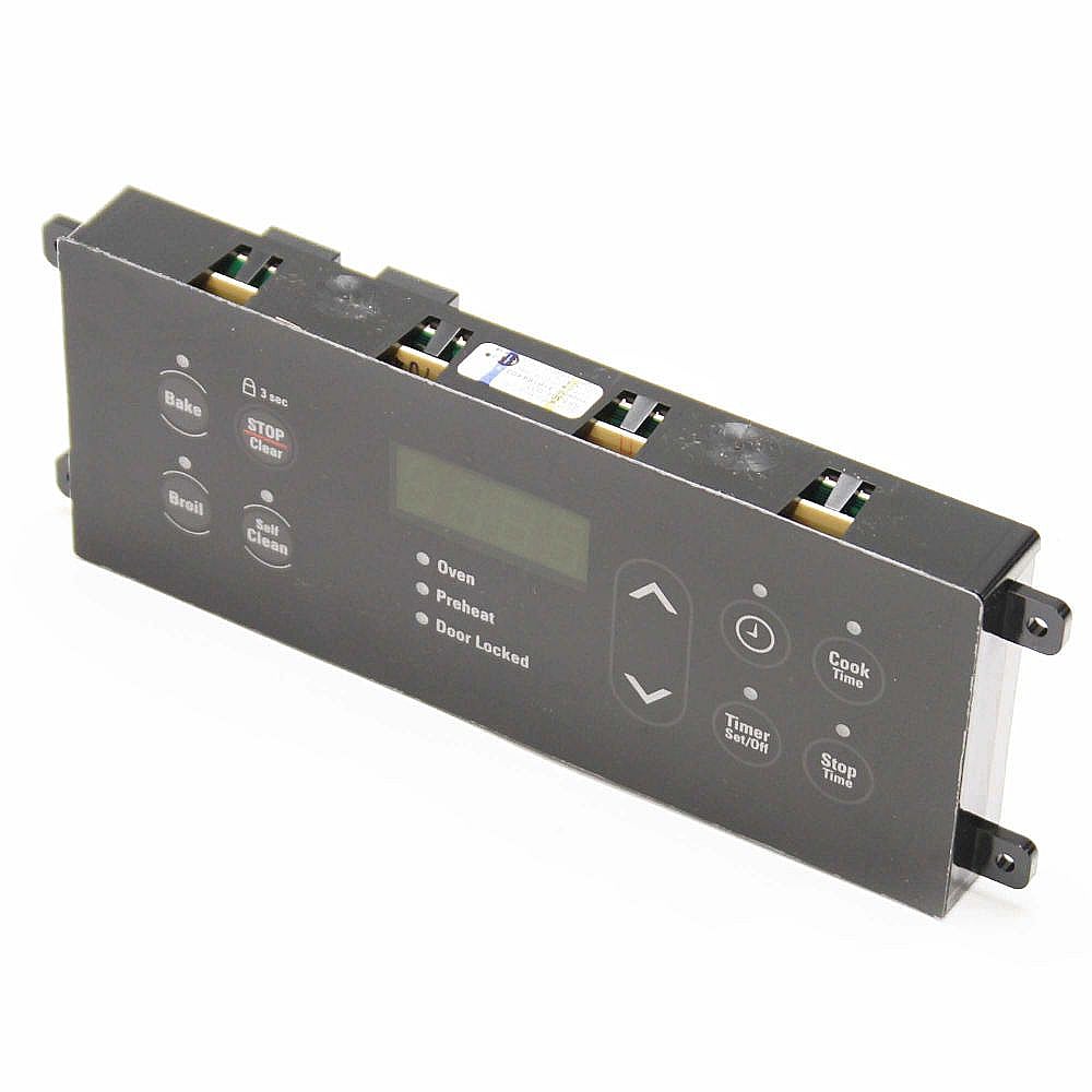 Photo of Wall Oven Control Board and Overlay from Repair Parts Direct