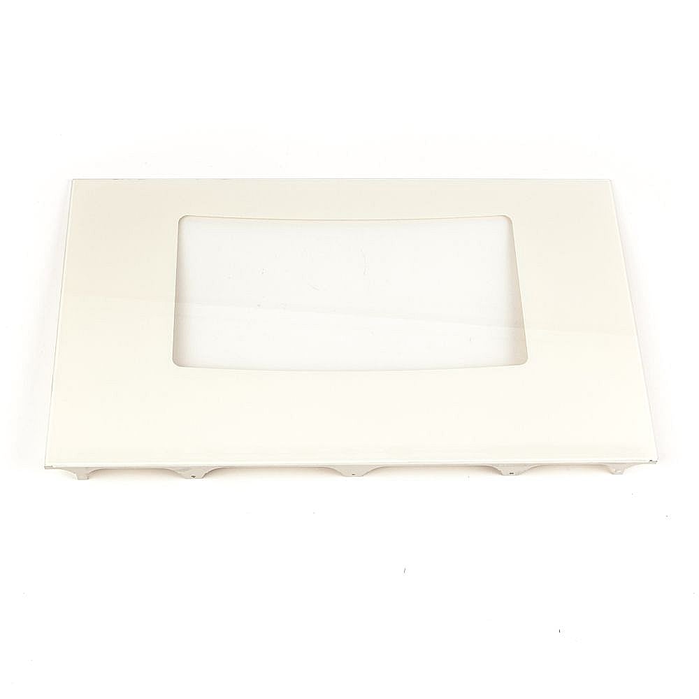 Kenmore Part #318187722, Range Front Door Panel Lower Trim (Bisque) | 31.00 x 21.00 x 1.75