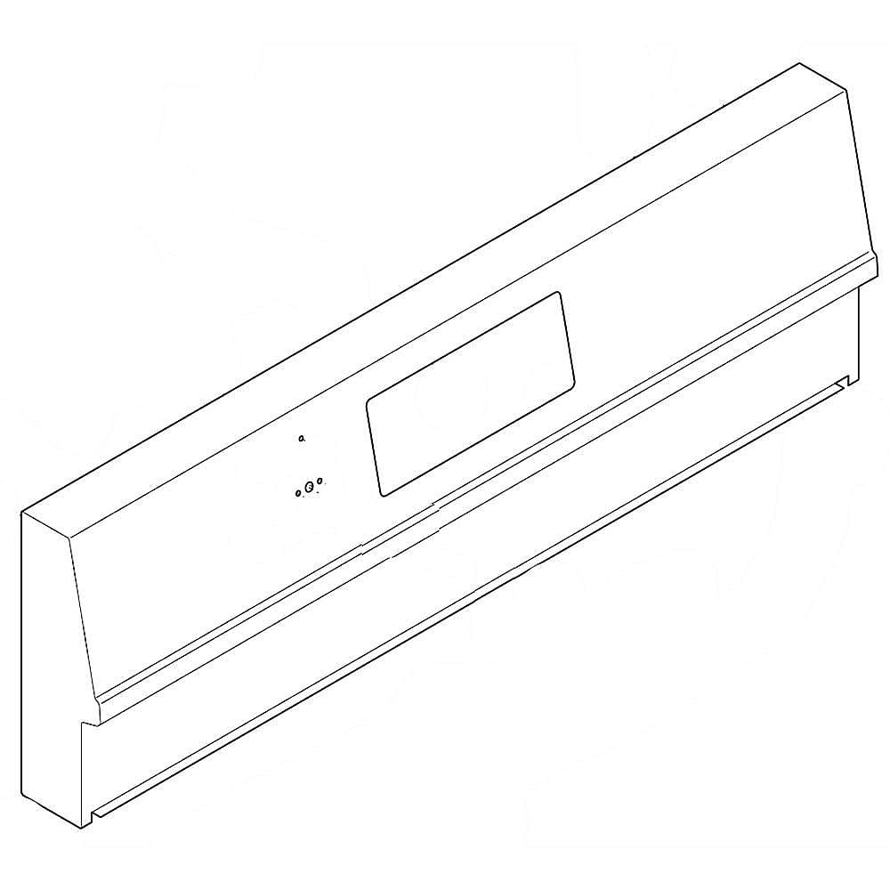Kenmore Elite Part #318192936, Panel | 42.50 x 14.75 x 4.25