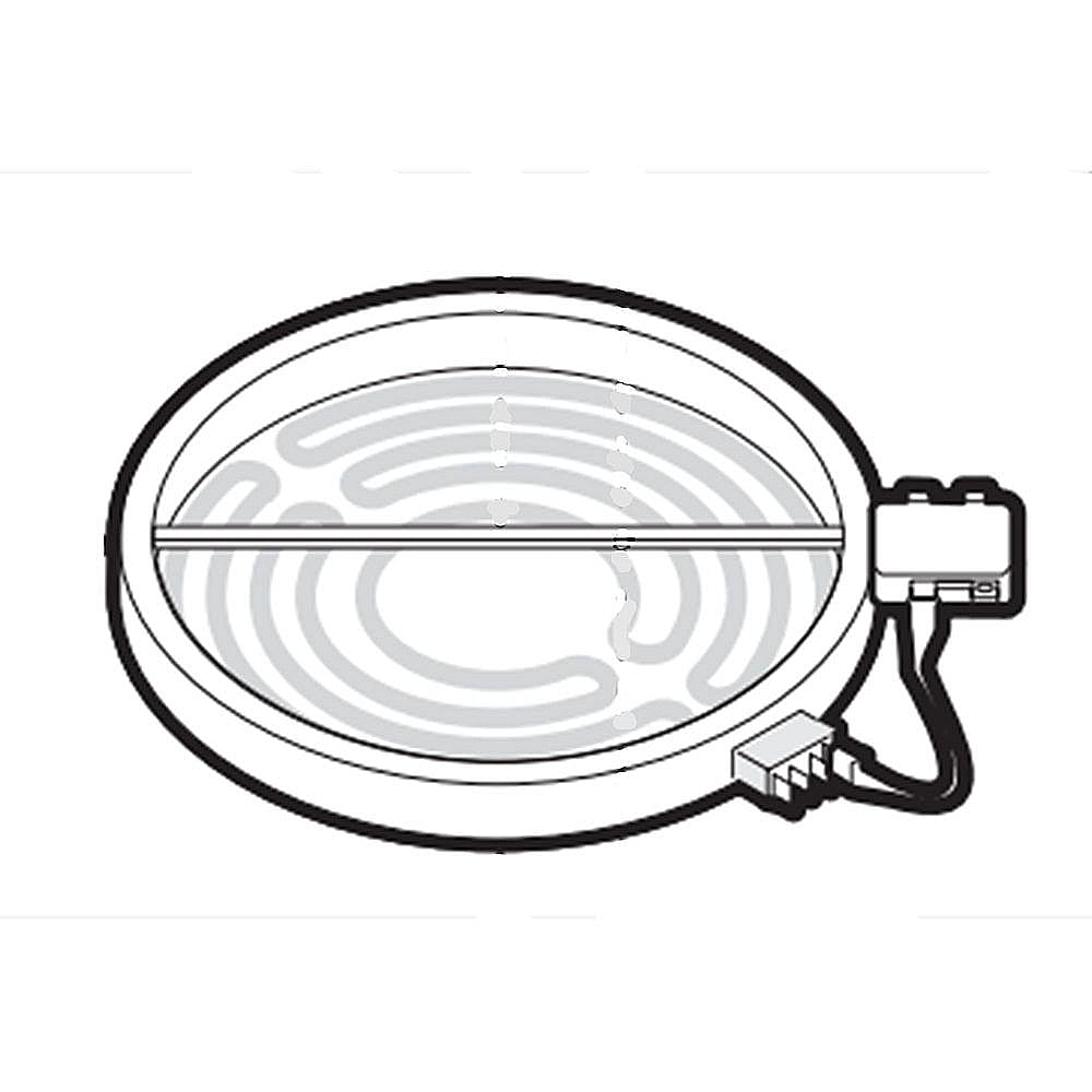 Kenmore Elite Part #318198843, Range Surface Element, 1, 000-Watt | 6.45 x 6.45 x 1.25