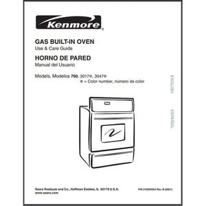 Oven Use And Care Guide 318200954