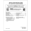 Range Instructions for Kenmore Elite 79042562318 - Part 318201631