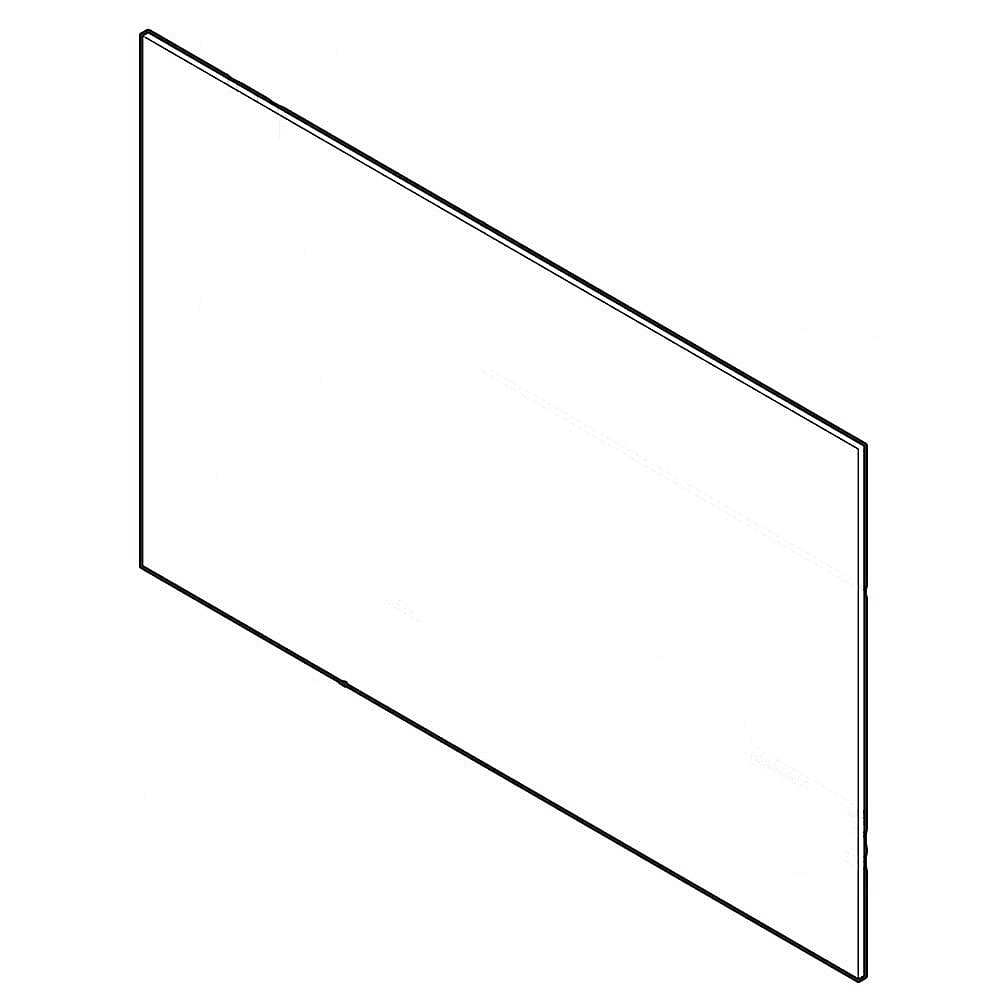 Part #318212250, Kenmore Elite Range Oven Door Glass Heat Barrier / 26.25 x 14.50 x 0.25