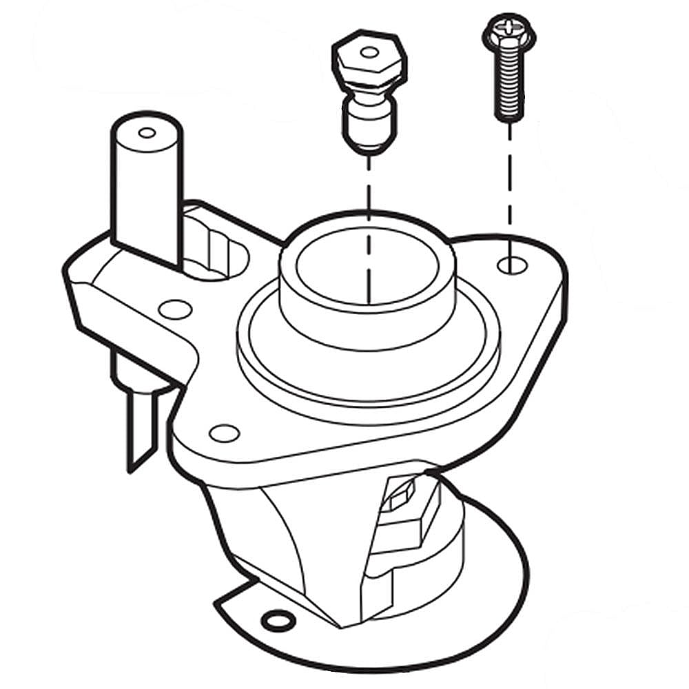 Frigidaire Part #318221390, Range Surface Burner Igniter And Orifice Holder | 6.75 x 2.90 x 2.15
