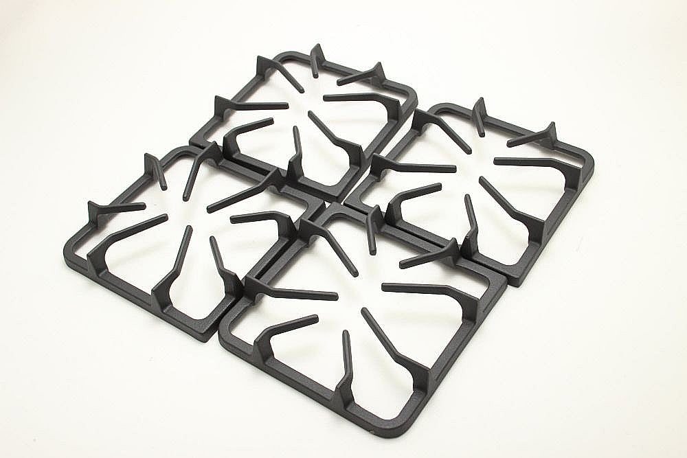 GE Part #318221543, Ran Surface Burner Grate | 20.00 x 10.20 x 3.50