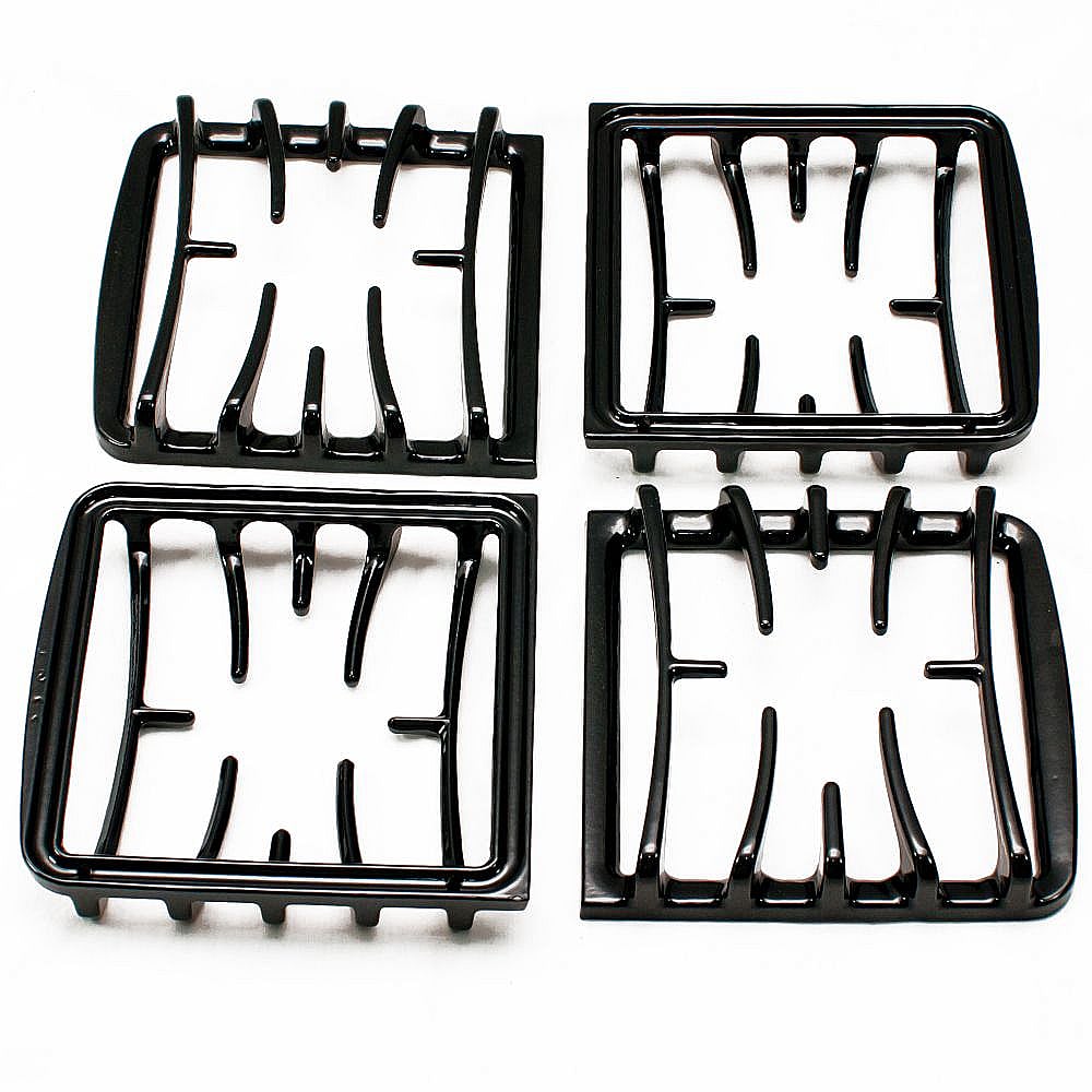 Photo of Cooktop Burner Grate Set (Black) from Repair Parts Direct