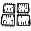 Cooktop Burner Grate Set (black) for Kenmore 79032393700 - Part 318221647