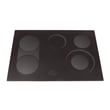 Range Main Top (black) for Frigidaire PLES389DCD - Part 318223626