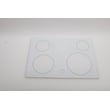 Range Main Top (white) for Frigidaire FFED3025LWB - Part 318223689