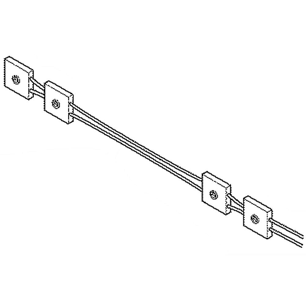 Kenmore Part #318232662, Range Igniter Switch And Harness Assembly | 12.60 x 4.70 x 1.35