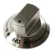 Cooktop Element Control Knob for Electrolux E36EC75HSS2 - Part 318242251
