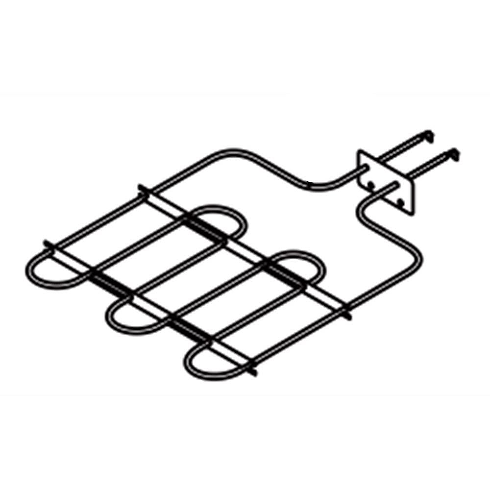 Part #318255604, Wall Oven Broil Element / 14.20 x 13.10 x 0.30