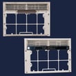 Range Rear Panel for Frigidaire FGDS3065KFC - Part 318259220