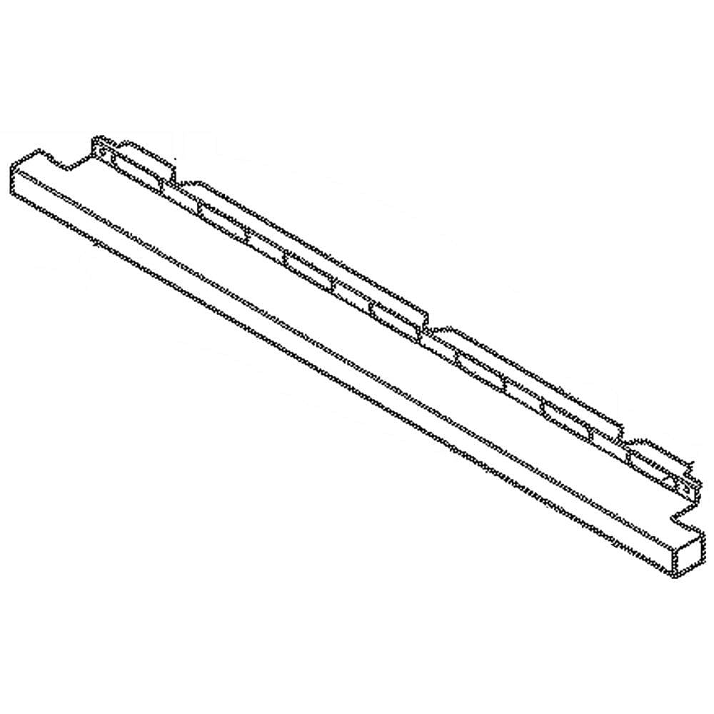 Part #318259847, Wall Oven Base Trim (Black) / 27.00 x 3.00 x 1.15