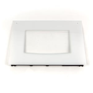 Range Oven Door Outer Panel Assembly (white) (replaces 318261305) 318261301