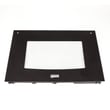 Range Oven Door Outer Panel (black) for Kenmore Elite 79041012802 - Part 318261312