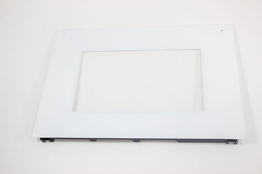 Photo of Range Oven Door Outer Panel (White) from Repair Parts Direct