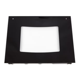 Wall Oven Door Outer Panel Assembly (black) 318261355