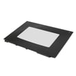Wall Oven Door Outer Panel Assembly (black) for Kenmore 79047849404 - Part 318261361