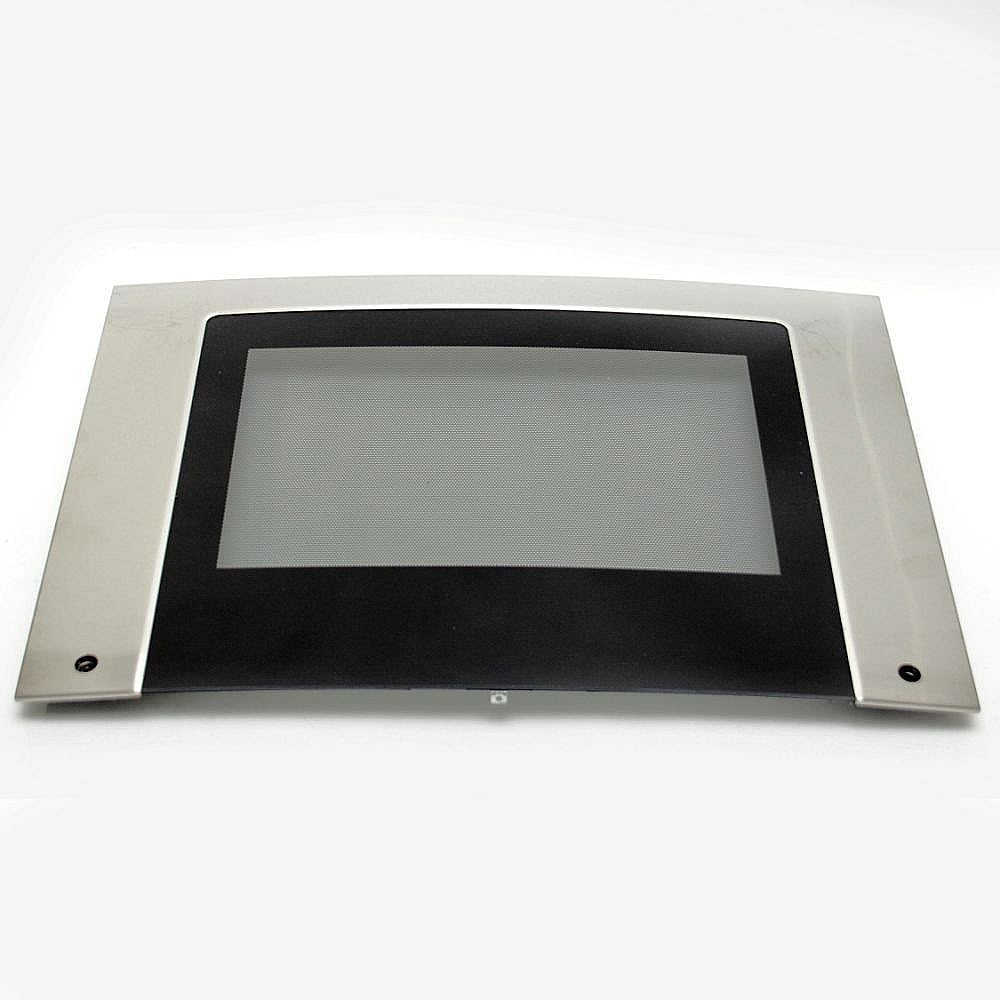 Electrolux Part #318261392, Wall Oven Door Outer Panel Assembly (Black And Stainless) | 38.50 x 26.00 x 5.30