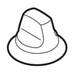 Cooktop Burner Knob for Kenmore 79032394401 - Part 318271801