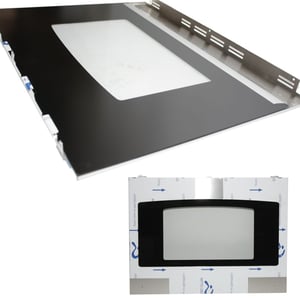 Wall Oven Door Outer Panel And Foil Tape 318272124