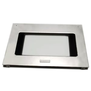 Wall Oven Door Outer Panel And Foil Tape (stainless) 318272153