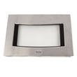 Range Oven Door Outer Panel Assembly (stainless) for Kenmore Elite 79046703606 - Part 318272185