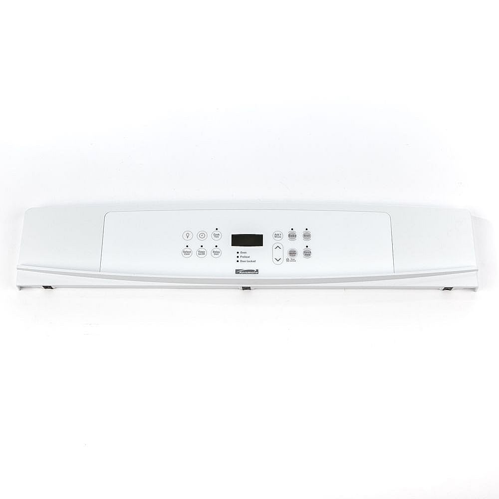 Kenmore Part #318275000, Wall Oven Control Panel (White) | 30.00 x 5.75 x 1.25