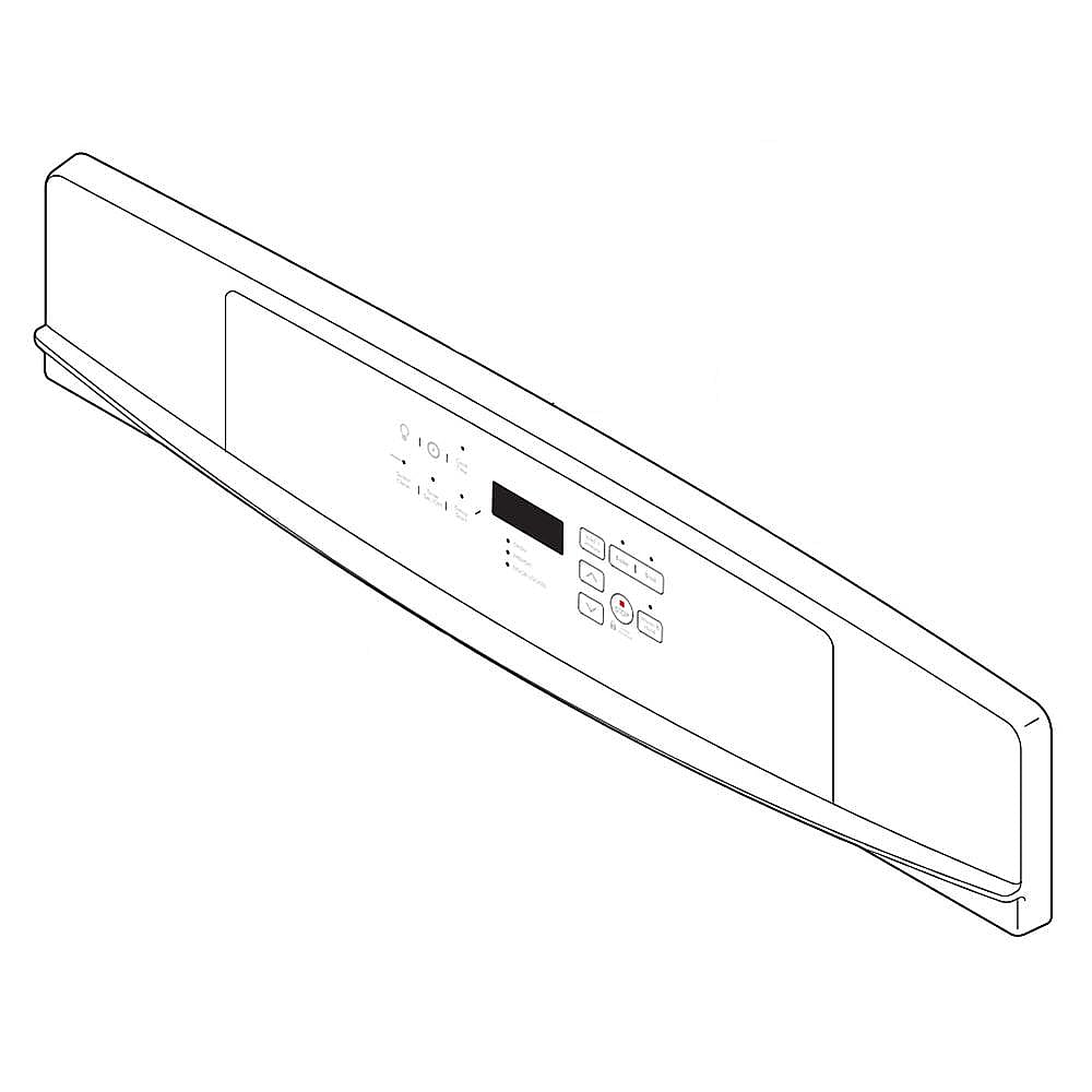 Kenmore Part #318277507, Range Control Panel | 32.05 x 5.85 x 5.45
