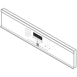 Wall Oven Control Panel Assembly (stainless) 318280475