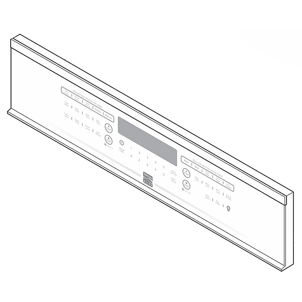 Kenmore Elite Part #318280480, Wall Oven Control Panel | 27.50 x 6.25 x 1.50