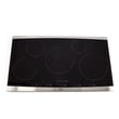 Cooktop Main Top Assembly (black) for Kenmore Elite 79042900601 - Part 318282525