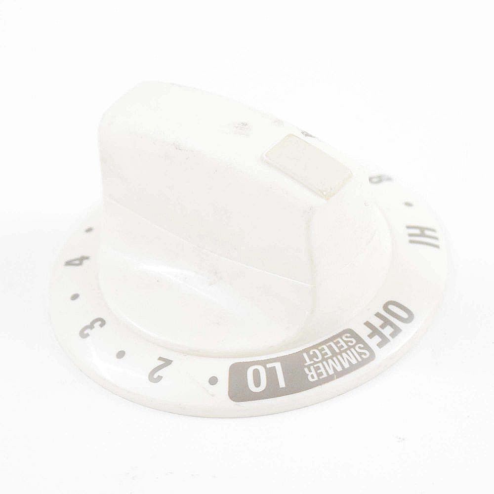 Kenmore Part #318285101, Cooktop Burner Knob | 2.25 x 2.20 x 1.15