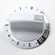 Cooktop Burner Knob for Kenmore 79042733401 - Part 318285102
