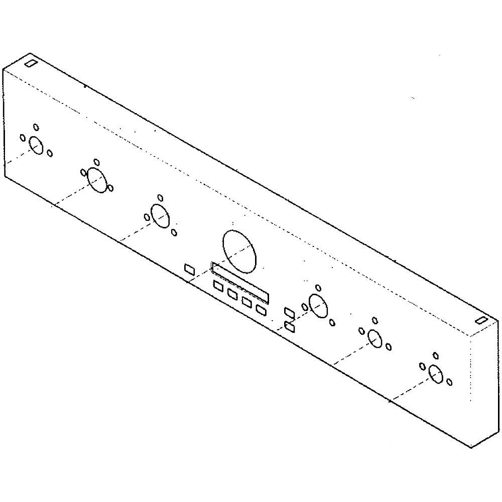 Kenmore Pro Part #318285720, Range Panel | 32.10 x 13.30 x 4.00