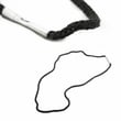 Range Oven Door Window Seal for Frigidaire PLES389DCD - Part 318293501