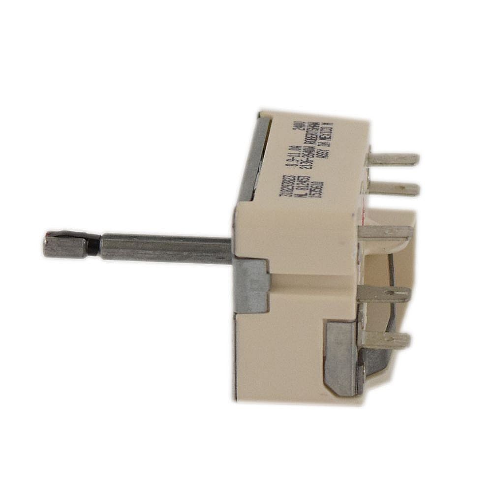 Photo of Part #318293823, Oven Switch | 3.00 x 2.50 x 2.05 from Repair Parts Direct