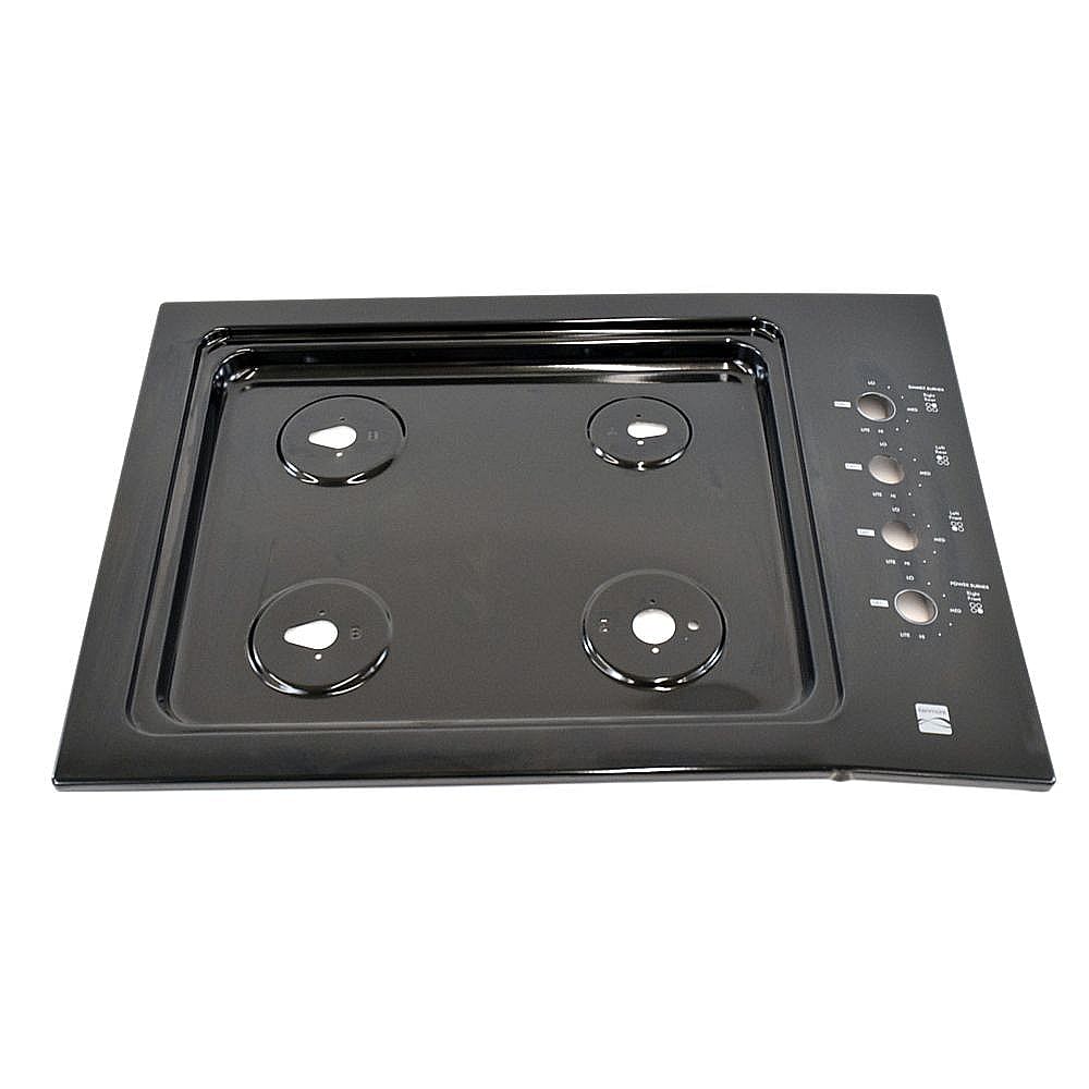 Kenmore Part #318296343, Cooktop Main Top (Black) | 37.50 x 26.00 x 3.75