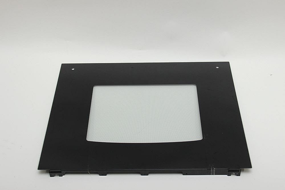 Kenmore Elite Part #318299516, Wall Oven Door Outer Panel (Black) | 41.00 x 24.50 x 3.50