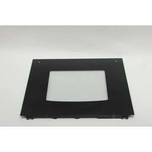 Wall Oven Door Outer Panel (black) 318299516